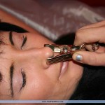 lesbian face humiliation and nose clamp torture